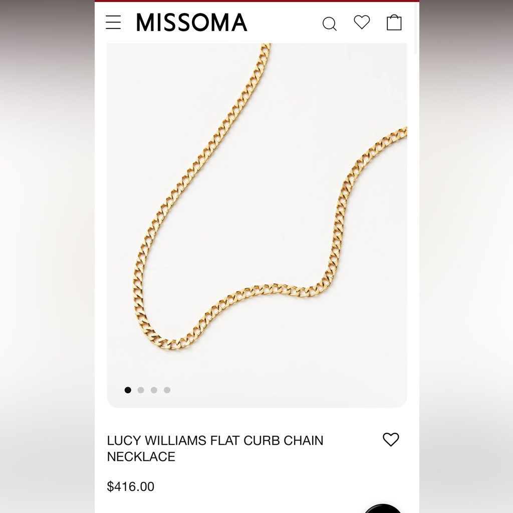 Missoma Lucy Williams Chain Necklace